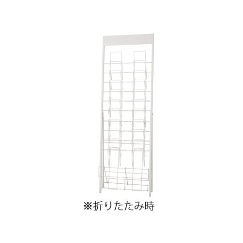 パンフレットスタンド10段2列A4パンフレット用