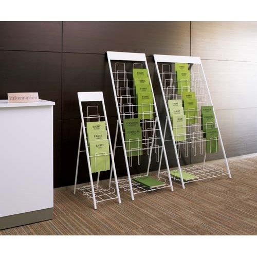 パンフレットスタンド10段3列A4パンフレット用