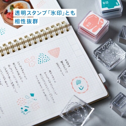 氷印スタンプパッド(モリ) 1セット(5個入)