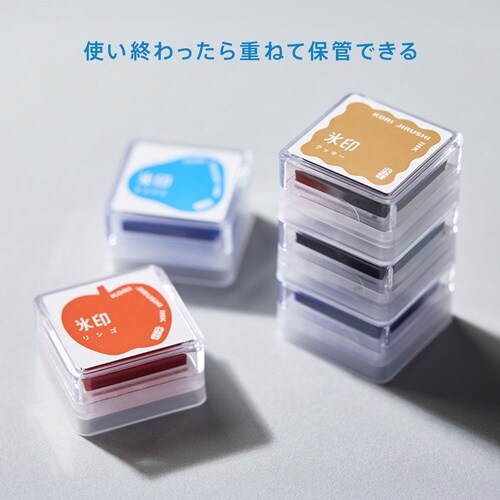 氷印スタンプパッド(クッキー) 1セット(5個入)