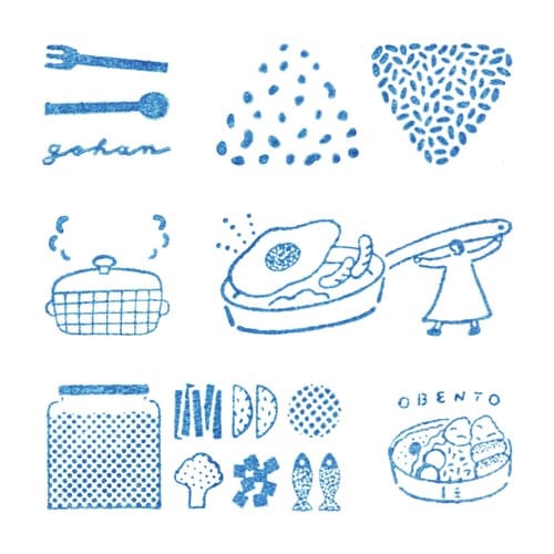 氷印セット(ゴハンセット)