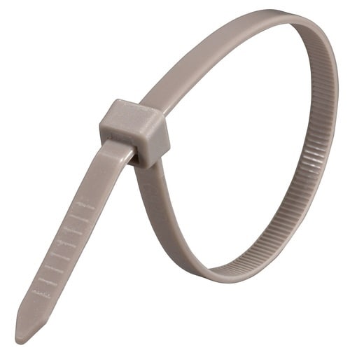 ガーデン色タイ 耐候性 200mm 30本入 茶