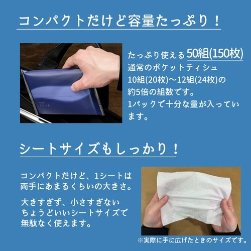 ネピアよそいき保湿ソフトパックティシュ50組5個入