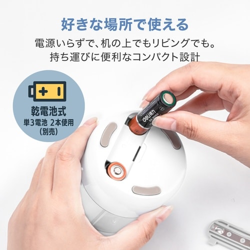 DLI−SES68670WH/電動鉛筆削り