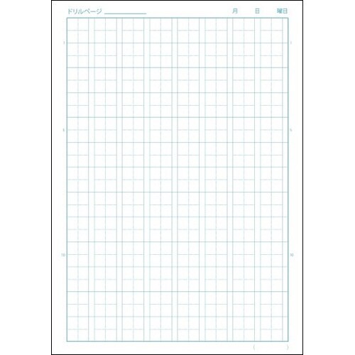 B5セレクト学習帳 漢字ドリル104字+×10