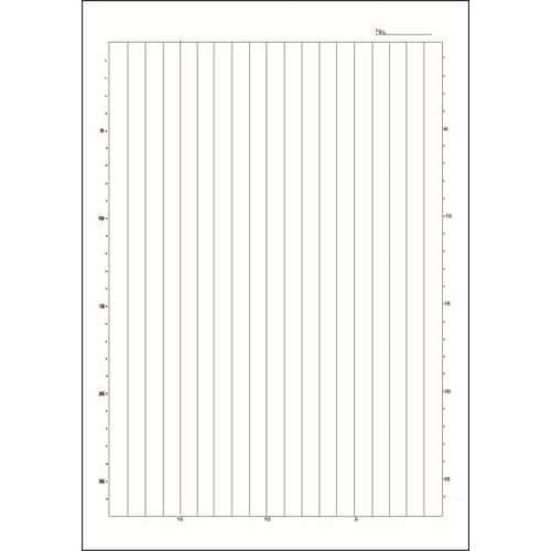 B5セレクト学習帳 縦罫19行×10