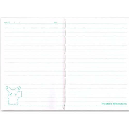 ポケモンB7ミニノート 6mm横罫×20