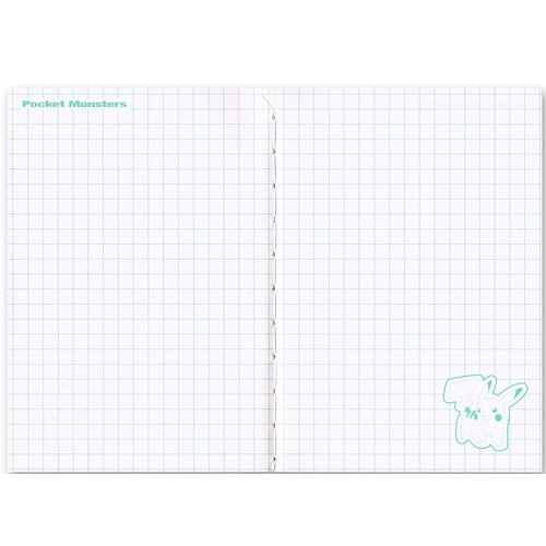 ポケモンB7ミニノート 5mm方眼罫×20