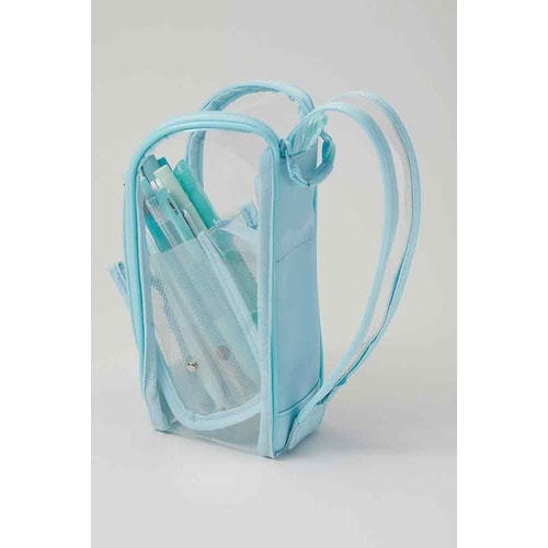 デテクールクリア ペンケース グリーン×2