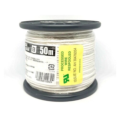 電線 UL1007AWG16 L−50白