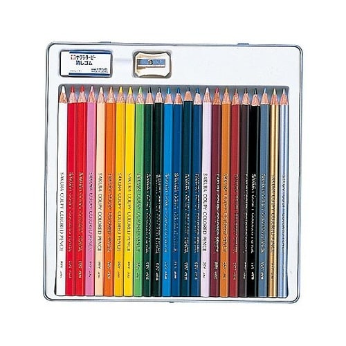 ク−ピ−色鉛筆24色(スタンダード) P