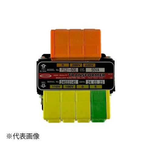 プッシュイン式端子台トランス PI41−