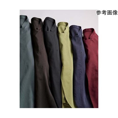 七分袖ショップコート ブラウン SS L