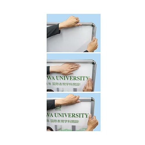 ポスターグリップスタンド看板 屋外用 A