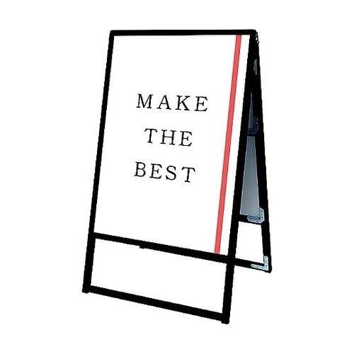 ブラックバリウススタンド看板 A0両面