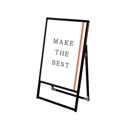 ブラックバリウススタンド看板 A1片面