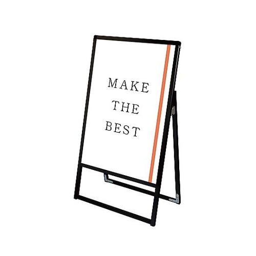 ブラックバリウススタンド看板 A2片面