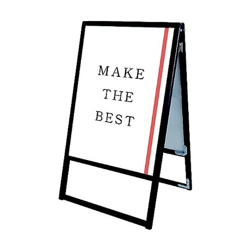 ブラックバリウススタンド看板 B1両面