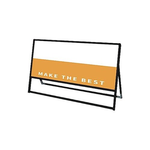 ブラックバリウススタンド看板 アルミ複合