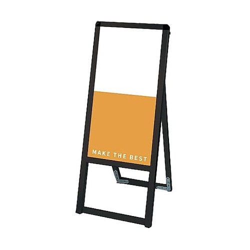 ブラックバリウススタンド看板 アルミ複合