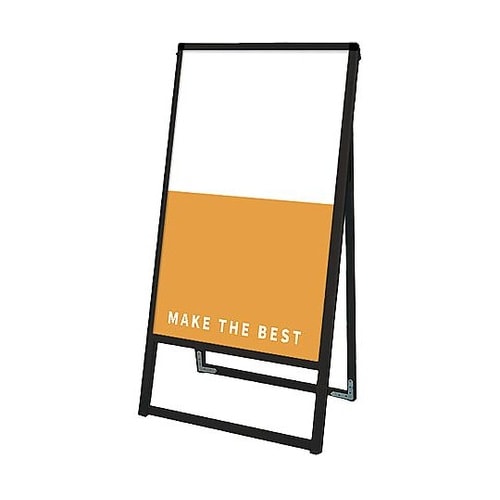 ブラックバリウススタンド看板 アルミ複合