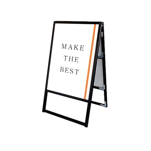 ブラックバリウススタンド看板LED B2