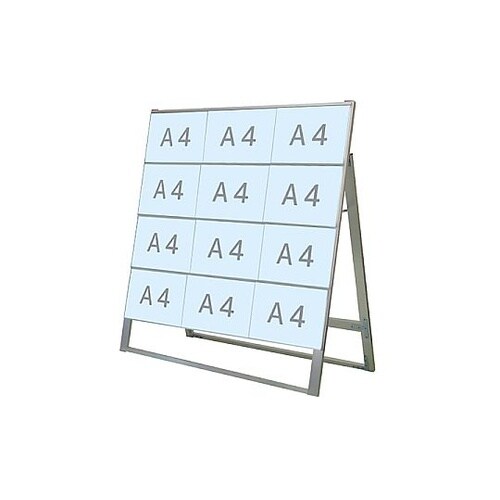 カードケーススタンド看板 A4横12片面