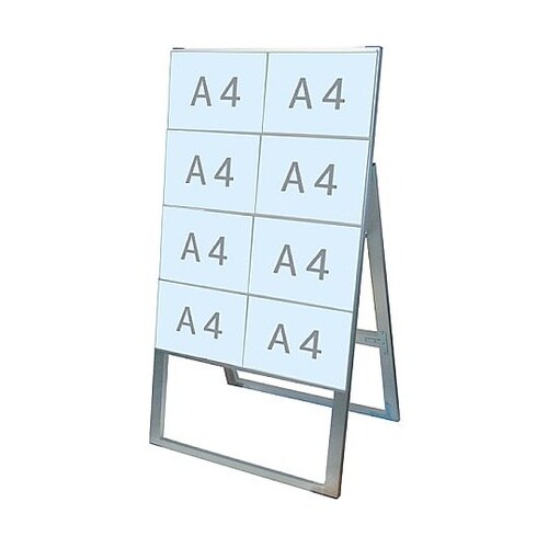 カードケーススタンド看板 A4横8片面ハ