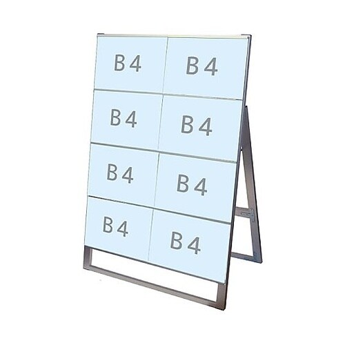 カードケーススタンド看板 B4横8片面