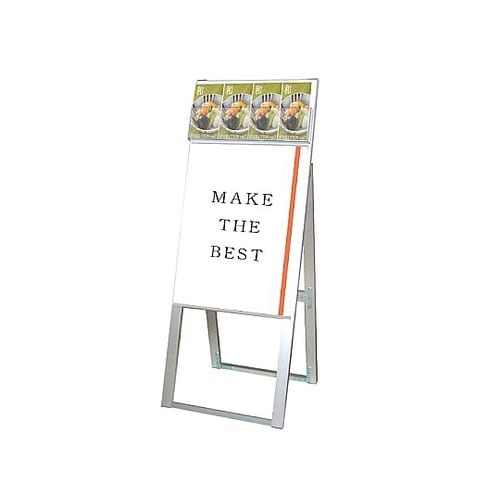 パンフレットケーススタンド看板 Dタイプ