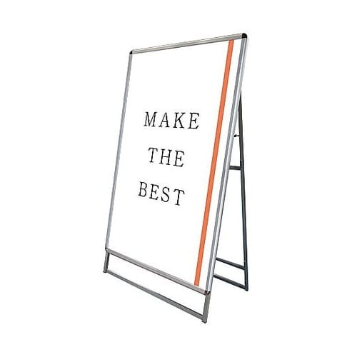 ポスターグリップスタンド看板 屋外用 A