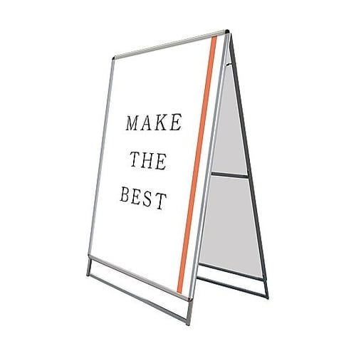 ポスターグリップスタンド看板 屋外用 B