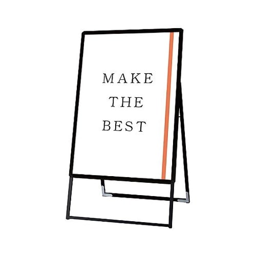 ポスターグリップスタンド看板 屋外用 B