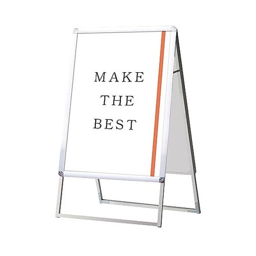 ポスターグリップスタンド看板 屋外用 B