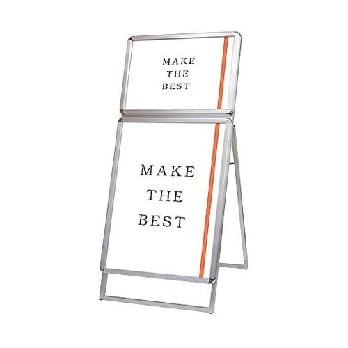 ポスターグリップスタンド看板コンビ(屋外