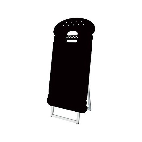 ポップルスタンド看板シルエット 45×9