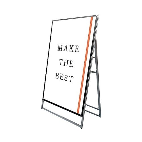 ポスター用スタンド看板 A0片面ブラック