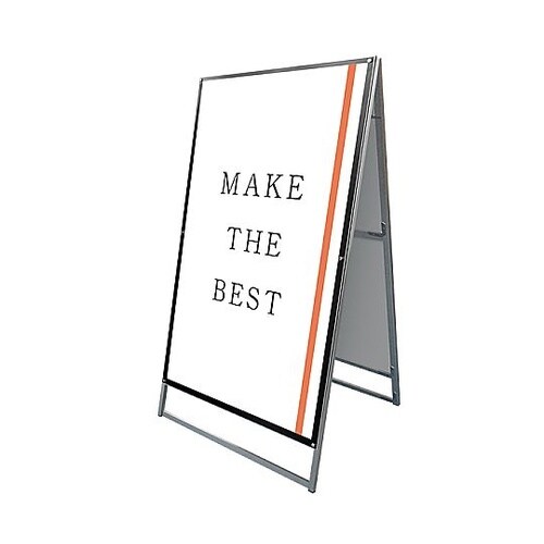 ポスター用スタンド看板 A0両面ブラック