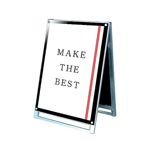 ポスター用スタンド看板 A1ロウ両面ブラ