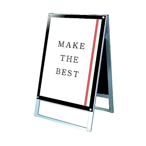 ポスター用スタンド看板 A1両面ブラック