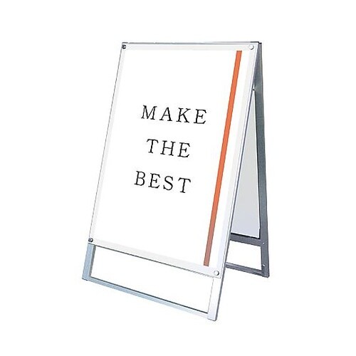 ポスター用スタンド看板 B1両面ホワイト