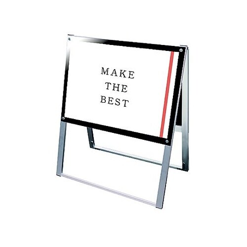 ポスター用スタンド看板 B2横両面ブラッ