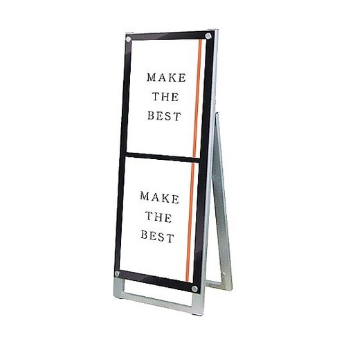 ポスター用スタンド看板マグネジ A3縦縦