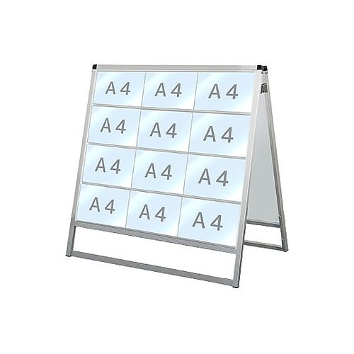 バリウスカードケーススタンド看板 A4横