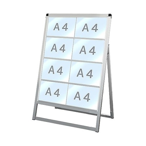 バリウスカードケーススタンド看板 A4横