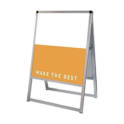 バリウススタンド看板 アルミ複合板 45