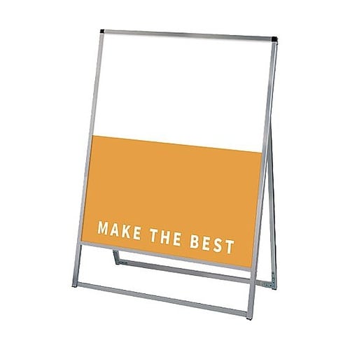 バリウススタンド看板 アルミ複合板 90