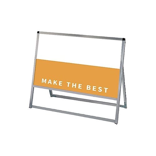 バリウススタンド看板 アルミ複合板 90