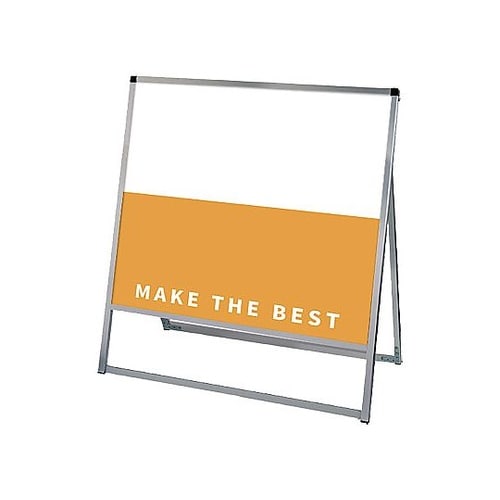 バリウススタンド看板 アルミ複合板 90