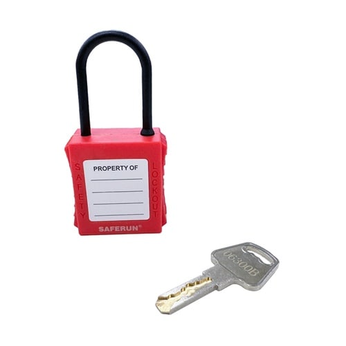 ロックアウト用絶縁パドロック (吊径4m